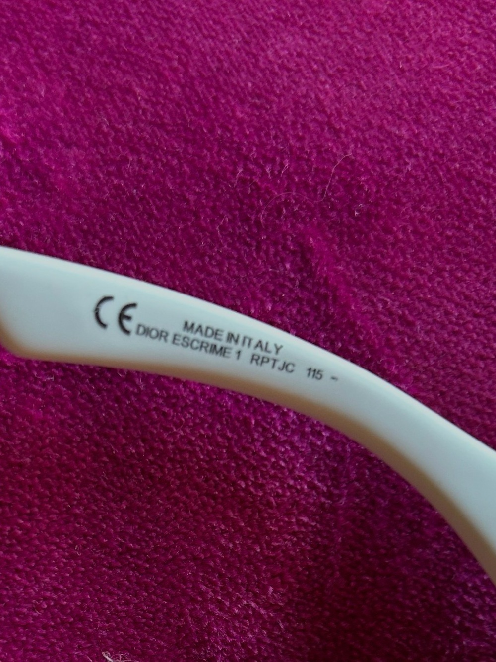 Dior Escrime 1 Shield Sunglasses/ RARE - Picture 5 of 16
